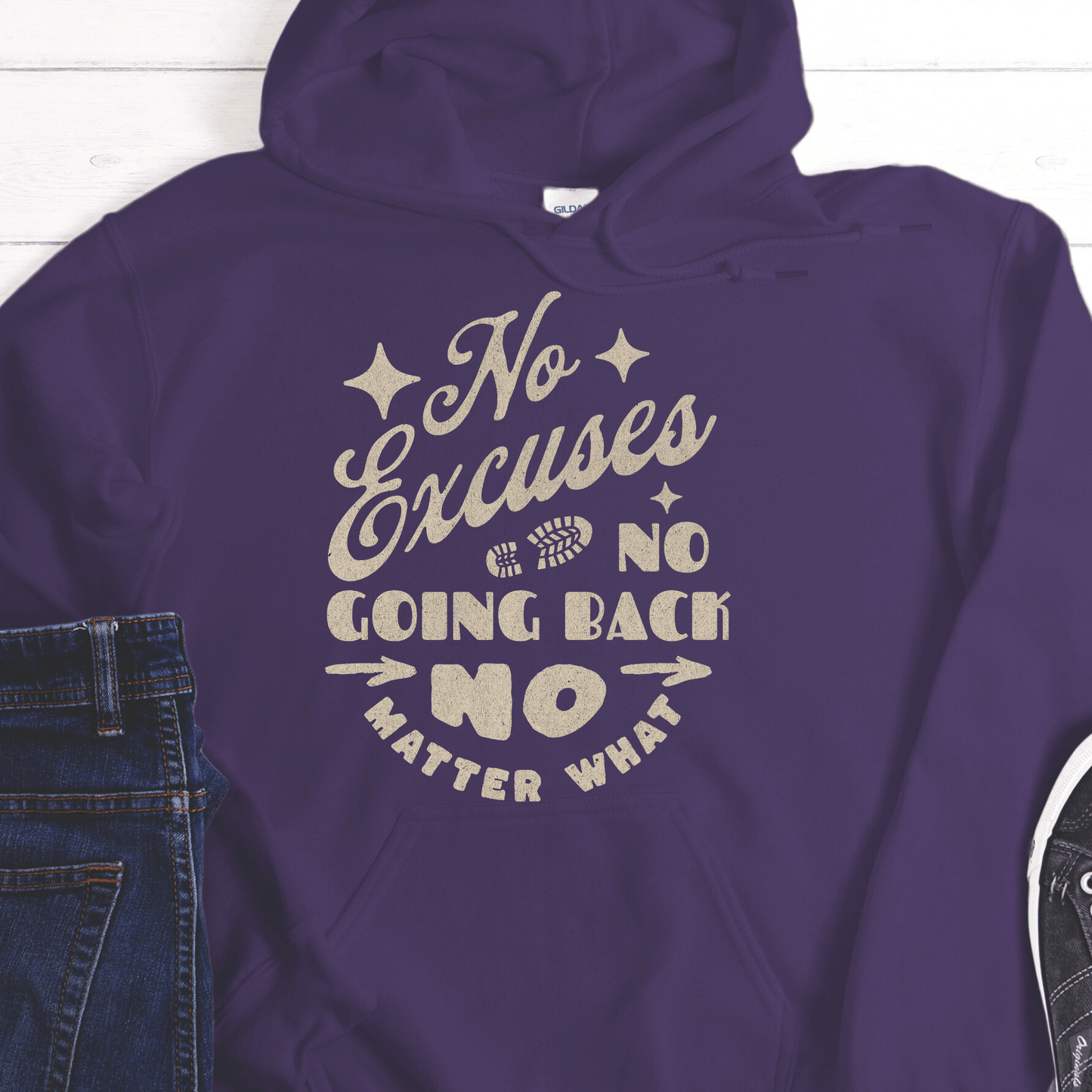 Recovery Hoodie | Inspiring Sobriety |  No Excuses