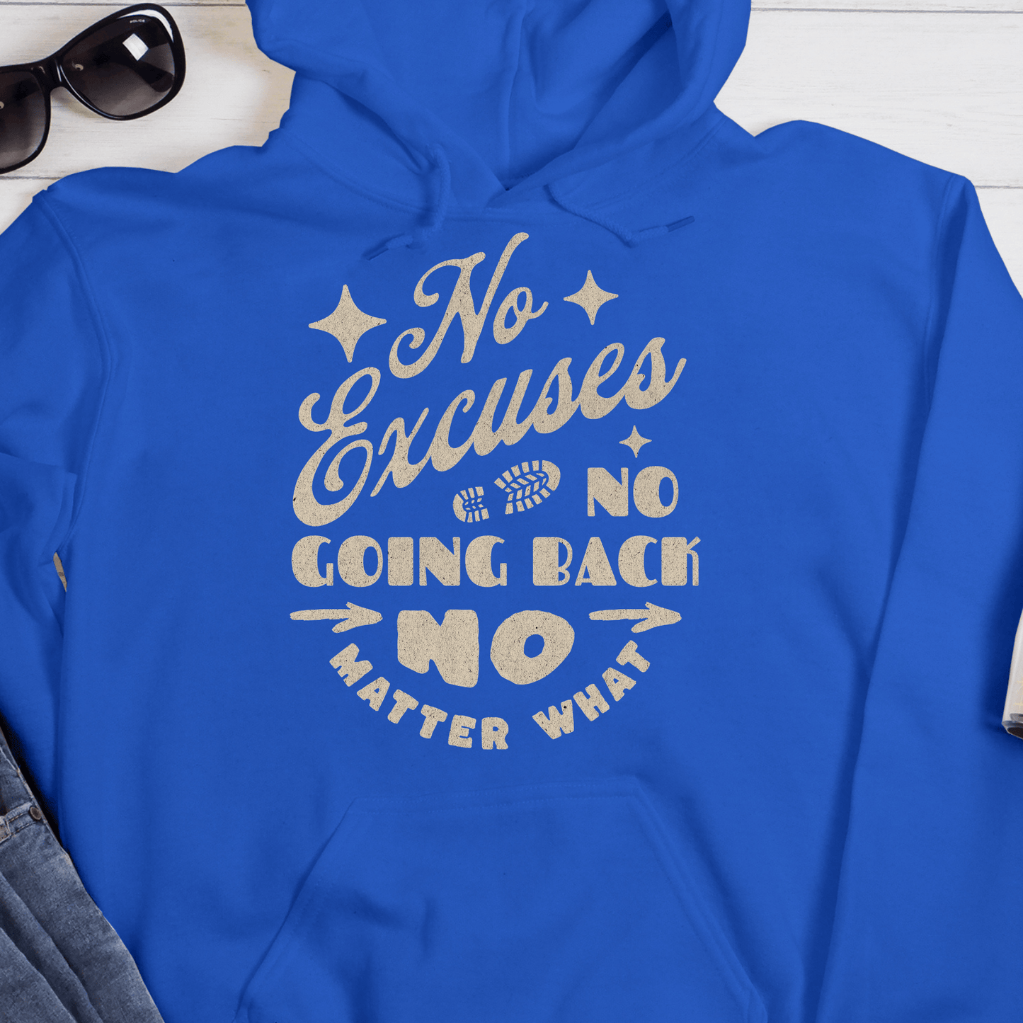 Recovery Hoodie | Inspiring Sobriety |  No Excuses