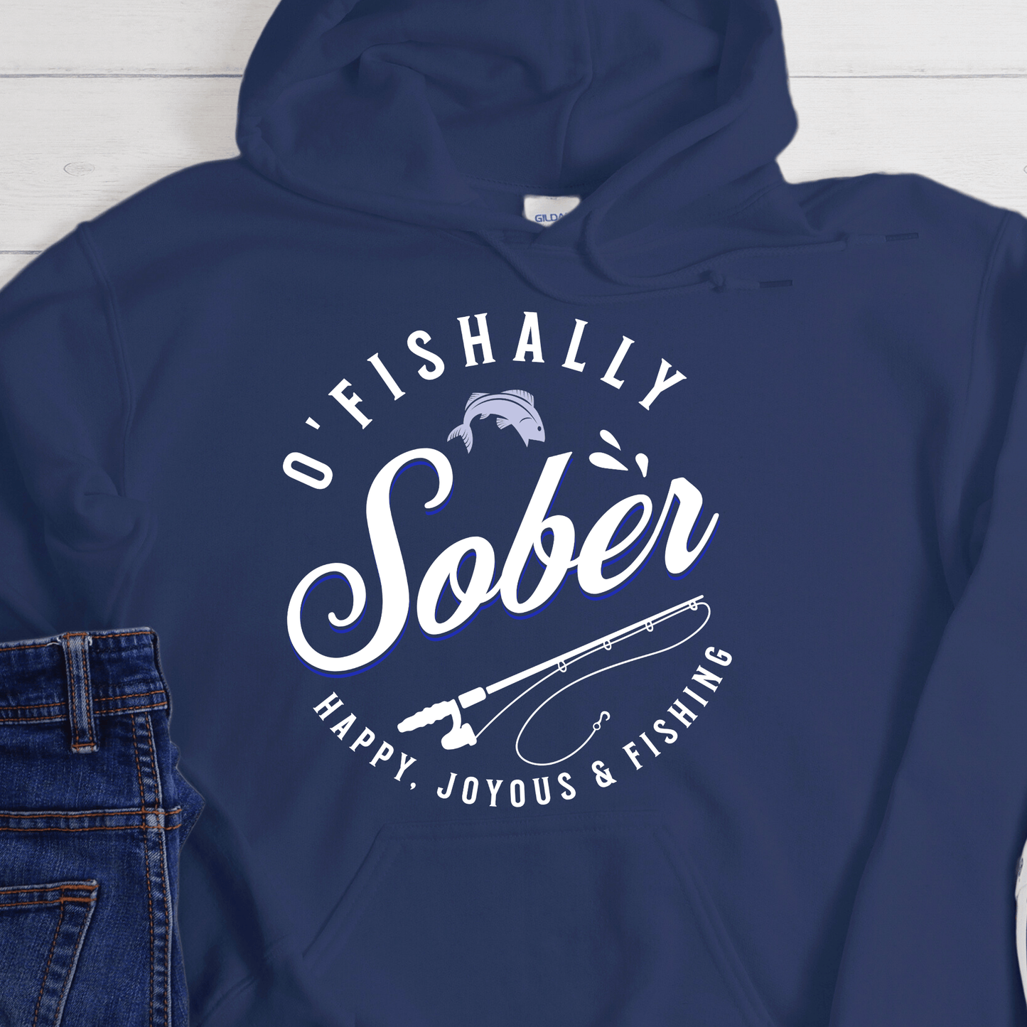 Recovery Hoodie | Inspiring Sobriety |  O'Fishally Sober