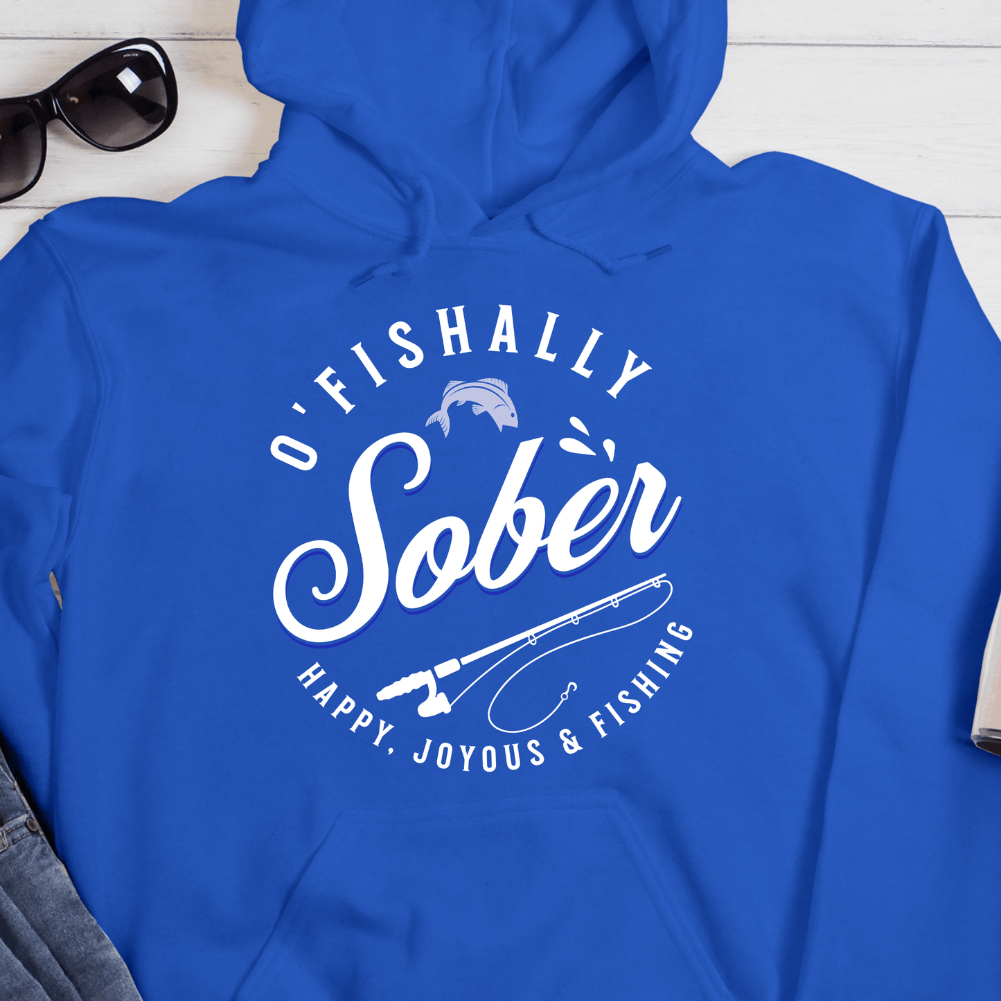 Recovery Hoodie | Inspiring Sobriety |  O'Fishally Sober