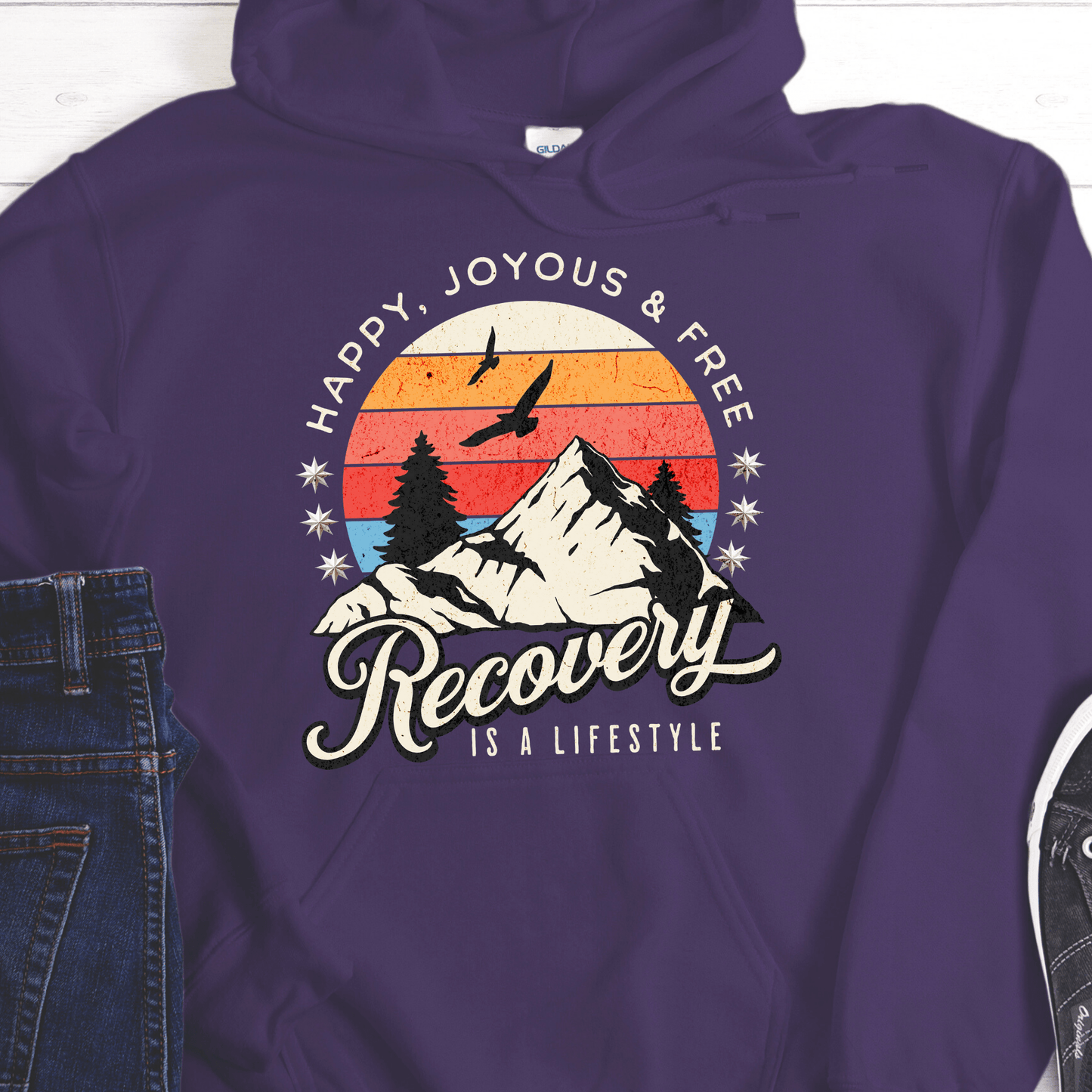 Recovery Hoodie | Inspiring Sobriety |  Recovery Is a Lifestyle