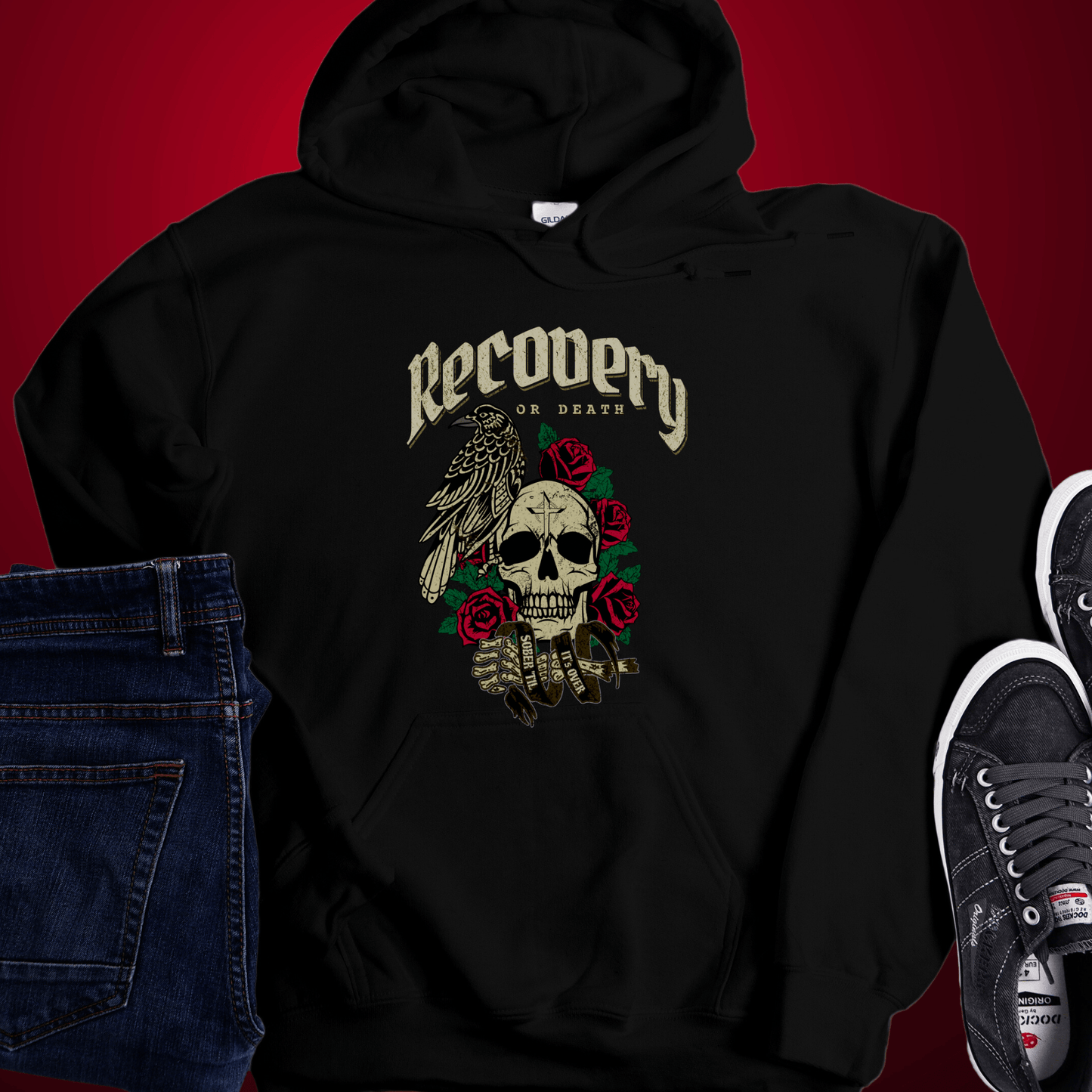 Recovery Hoodie | Inspiring Sobriety |  Recovery or Death