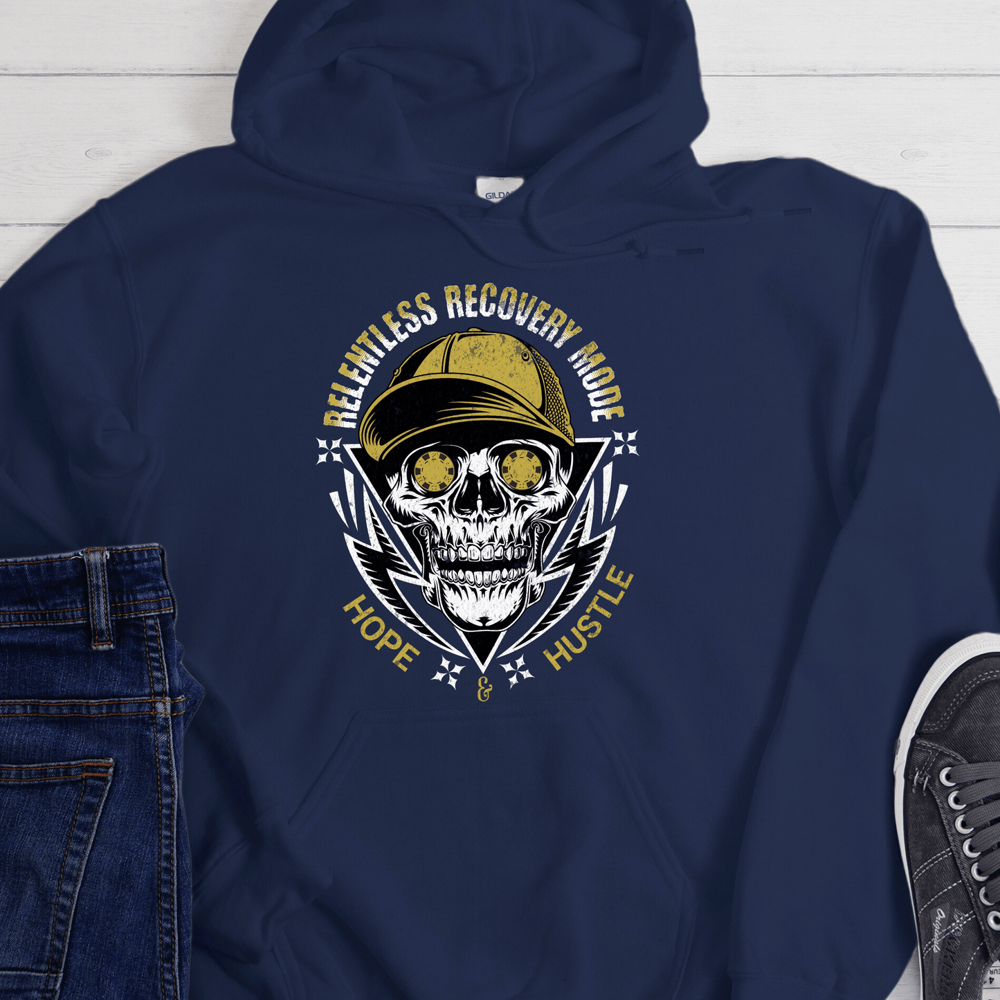 Recovery Hoodie | Inspiring Sobriety |  Relentless Recovery Mode