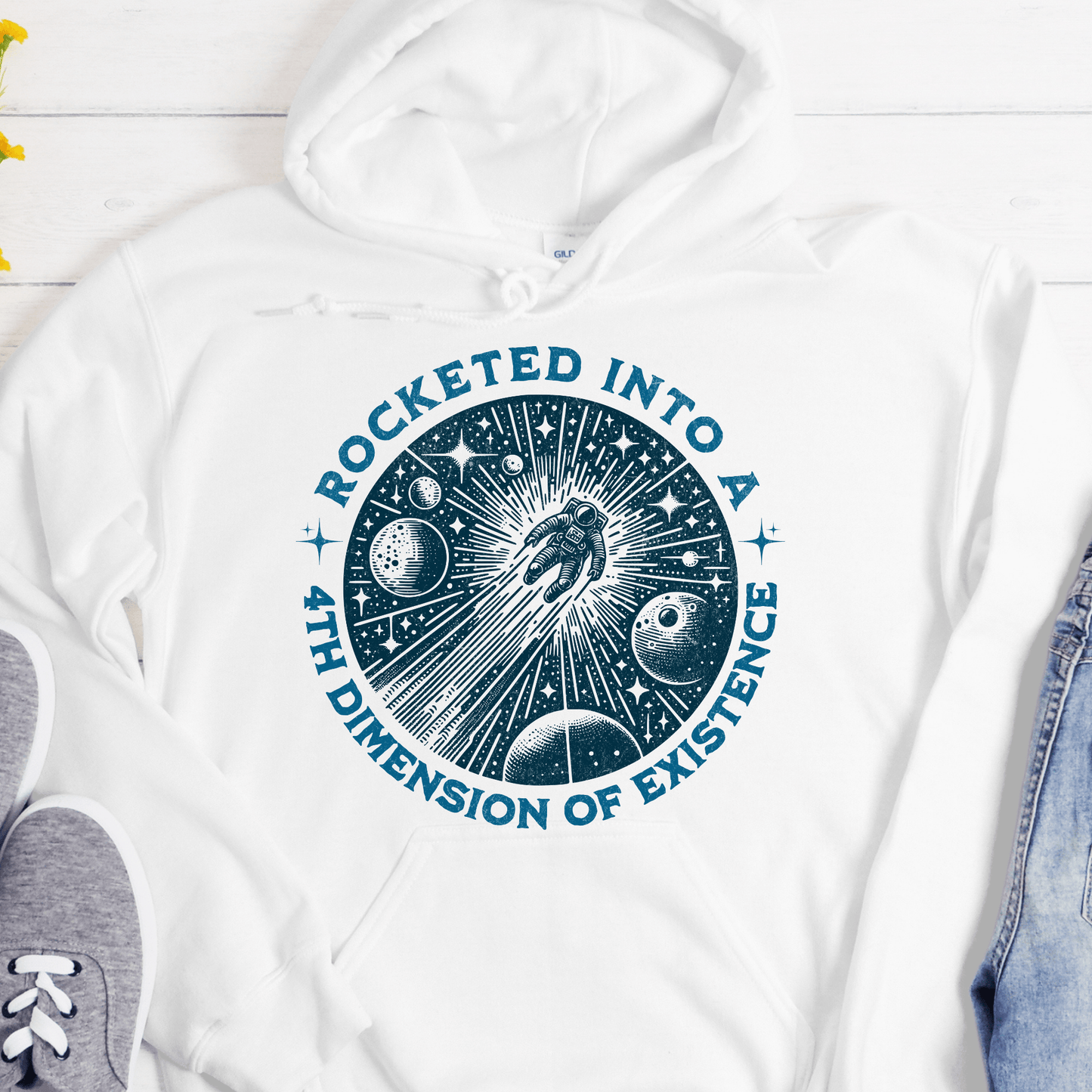 Recovery Hoodie | Inspiring Sobriety |  Rocketed Into a 4th Dimension of Existence