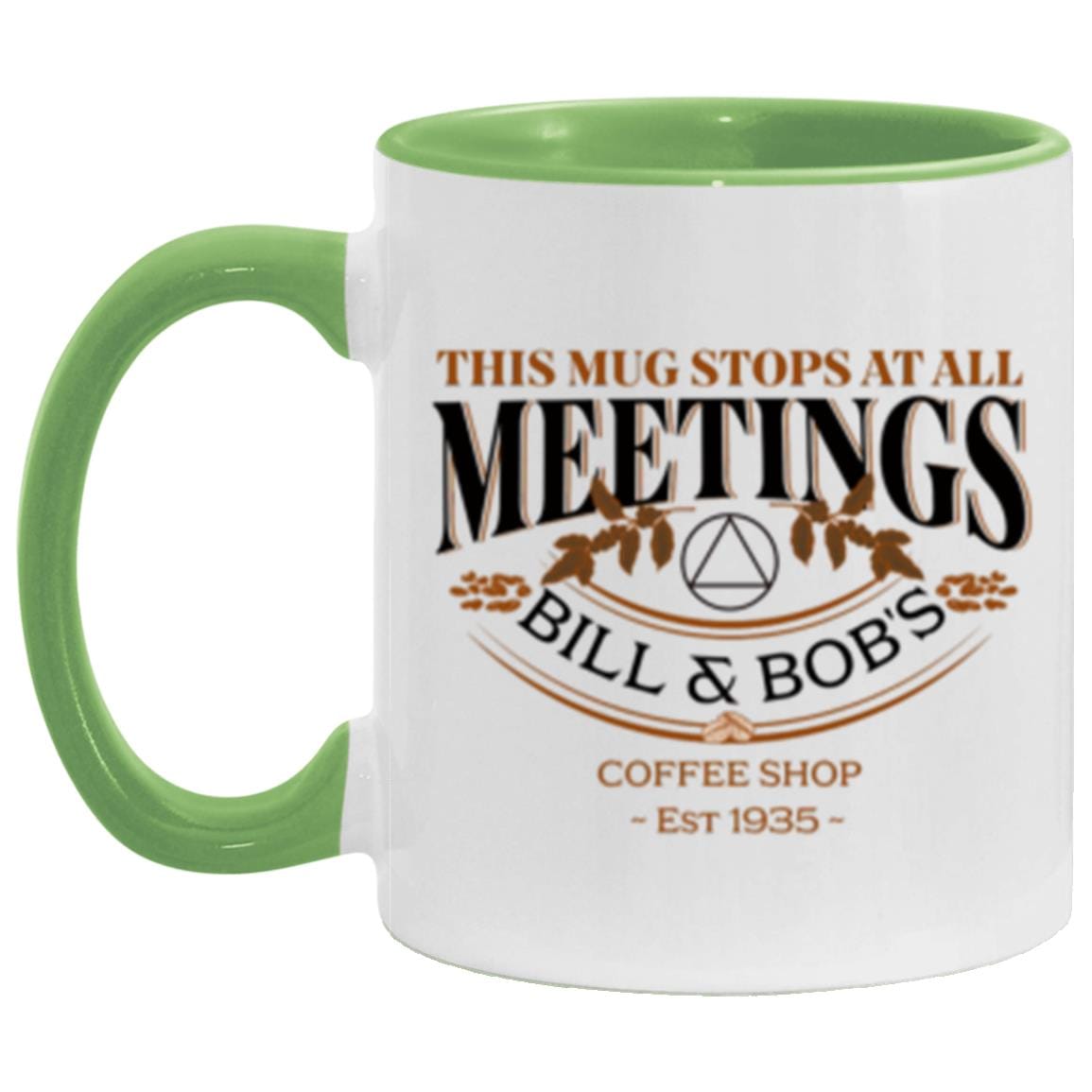 Recovery Mug | Inspiring Sobriety | This Mug Stops at All Meetings