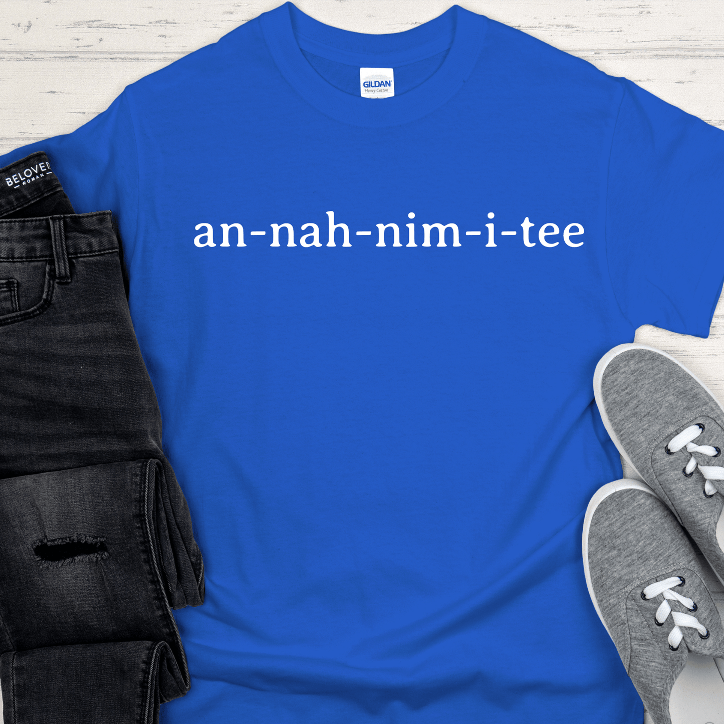 Recovery T-Shirt | Inspiring Sobriety |  Anonymity (An-nah-nim-i-tee)