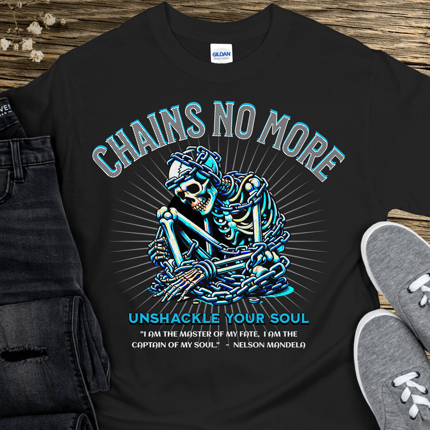 Recovery T-Shirt | Inspiring Sobriety |  Chains No More