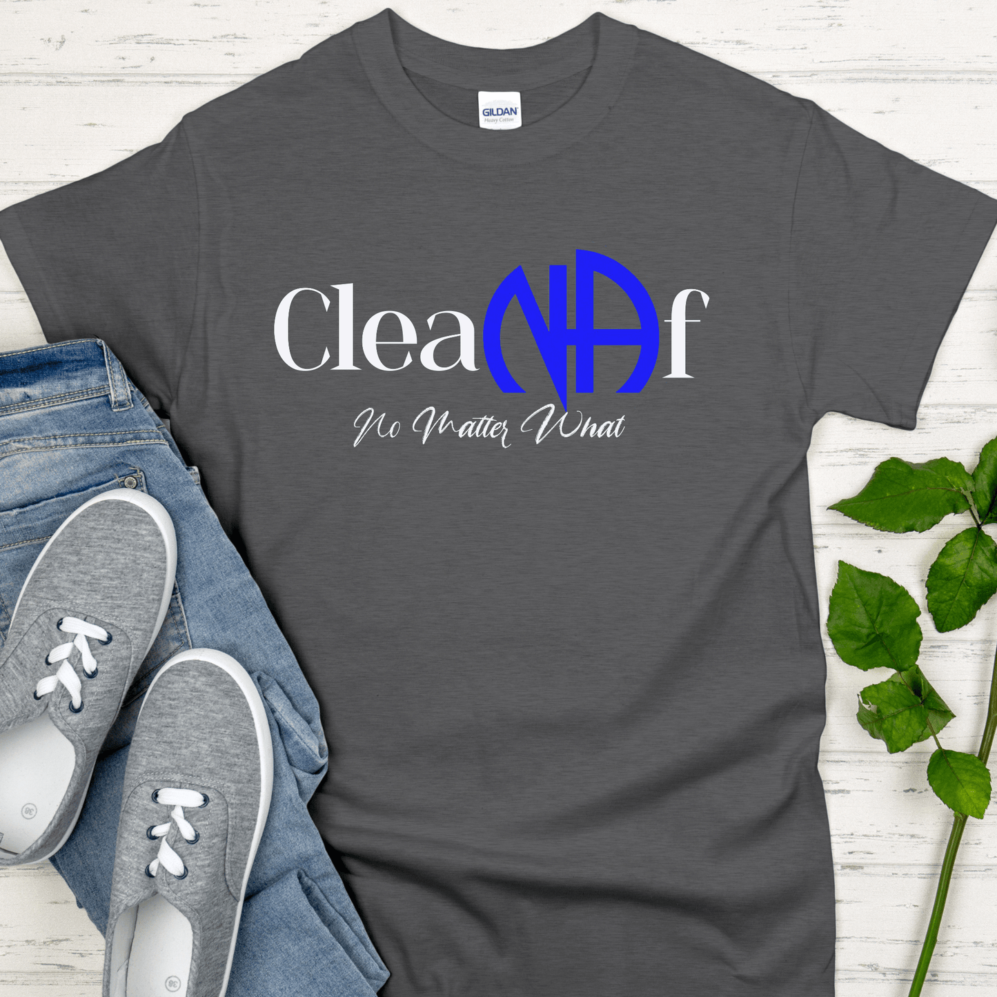 Recovery T-Shirt | Inspiring Sobriety |  Clean AF (NA)