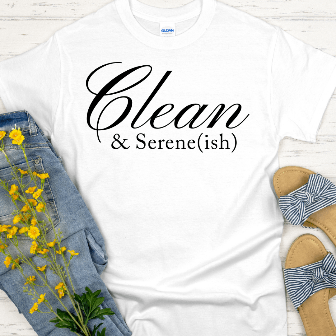 Recovery T-Shirt | Inspiring Sobriety |  Clean & Serene(ish)