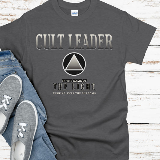 Recovery T-Shirt | Inspiring Sobriety |  Cult Leader (AA)