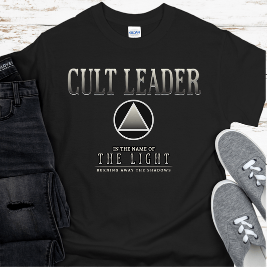 Recovery T-Shirt | Inspiring Sobriety |  Cult Leader (AA)