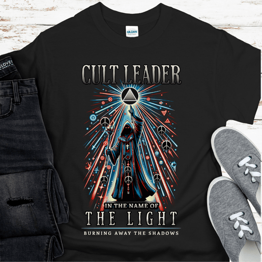 Recovery T-Shirt | Inspiring Sobriety |  Cult Leader (AA Symbol)