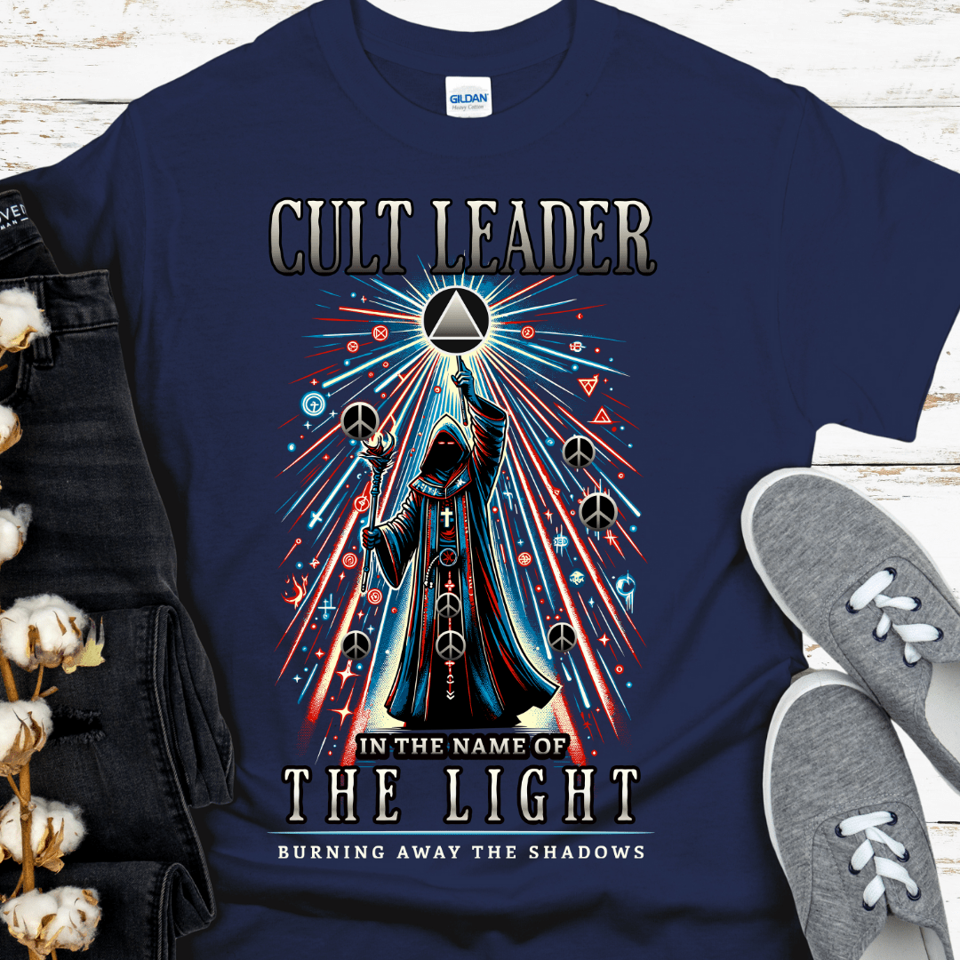 Recovery T-Shirt | Inspiring Sobriety |  Cult Leader (AA Symbol)