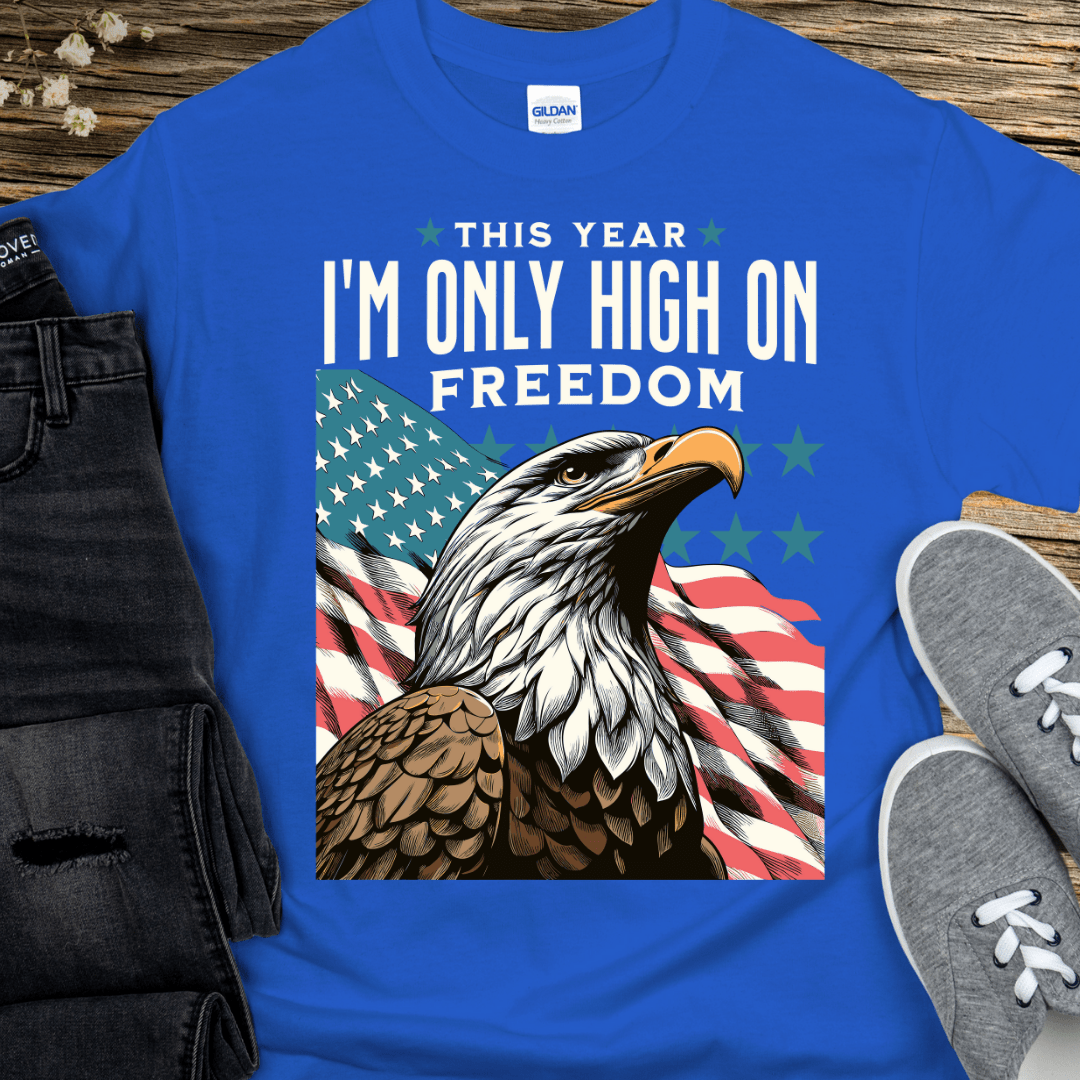 Recovery T-Shirt | Inspiring Sobriety |  High On Freedom