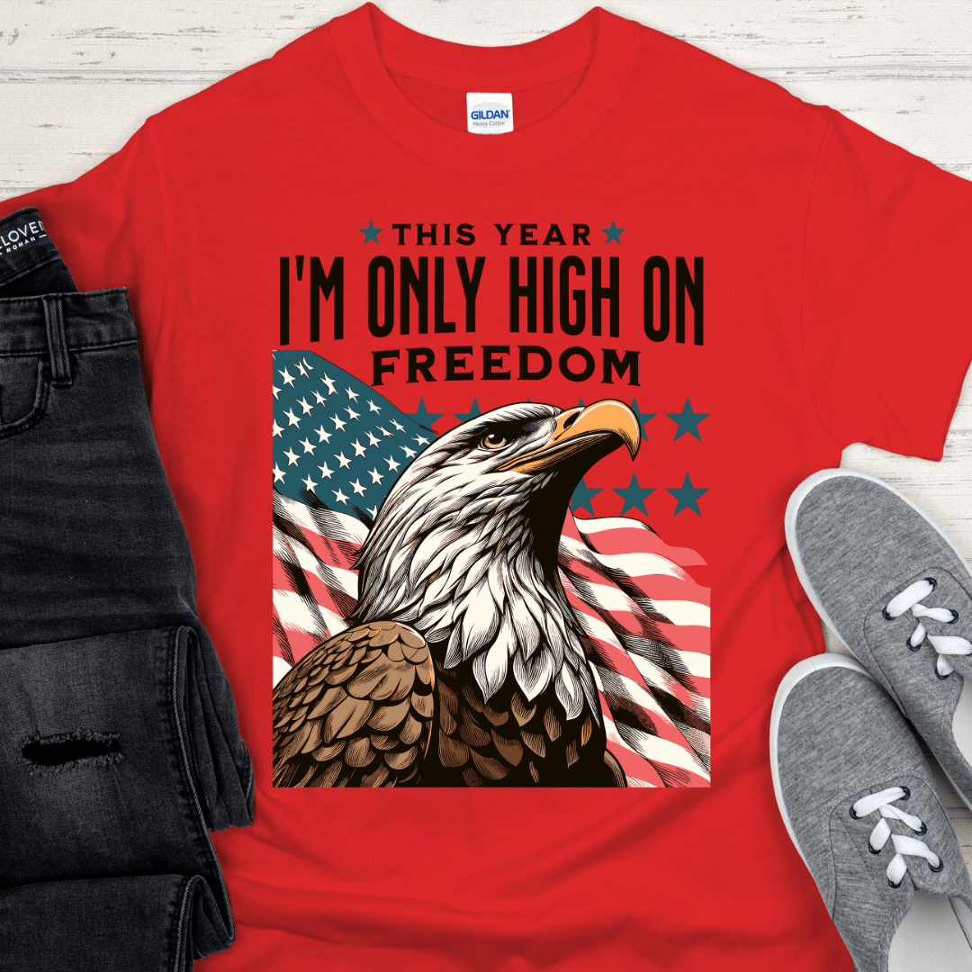 Recovery T-Shirt | Inspiring Sobriety |  High On Freedom