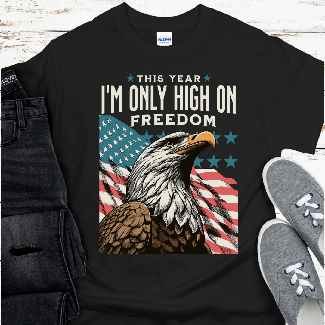 Recovery T-Shirt | Inspiring Sobriety |  High On Freedom