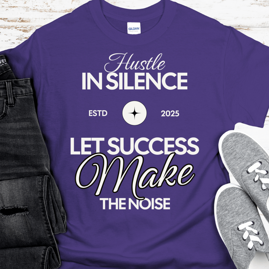 Recovery T-Shirt | Inspiring Sobriety | Hustle in Silence
