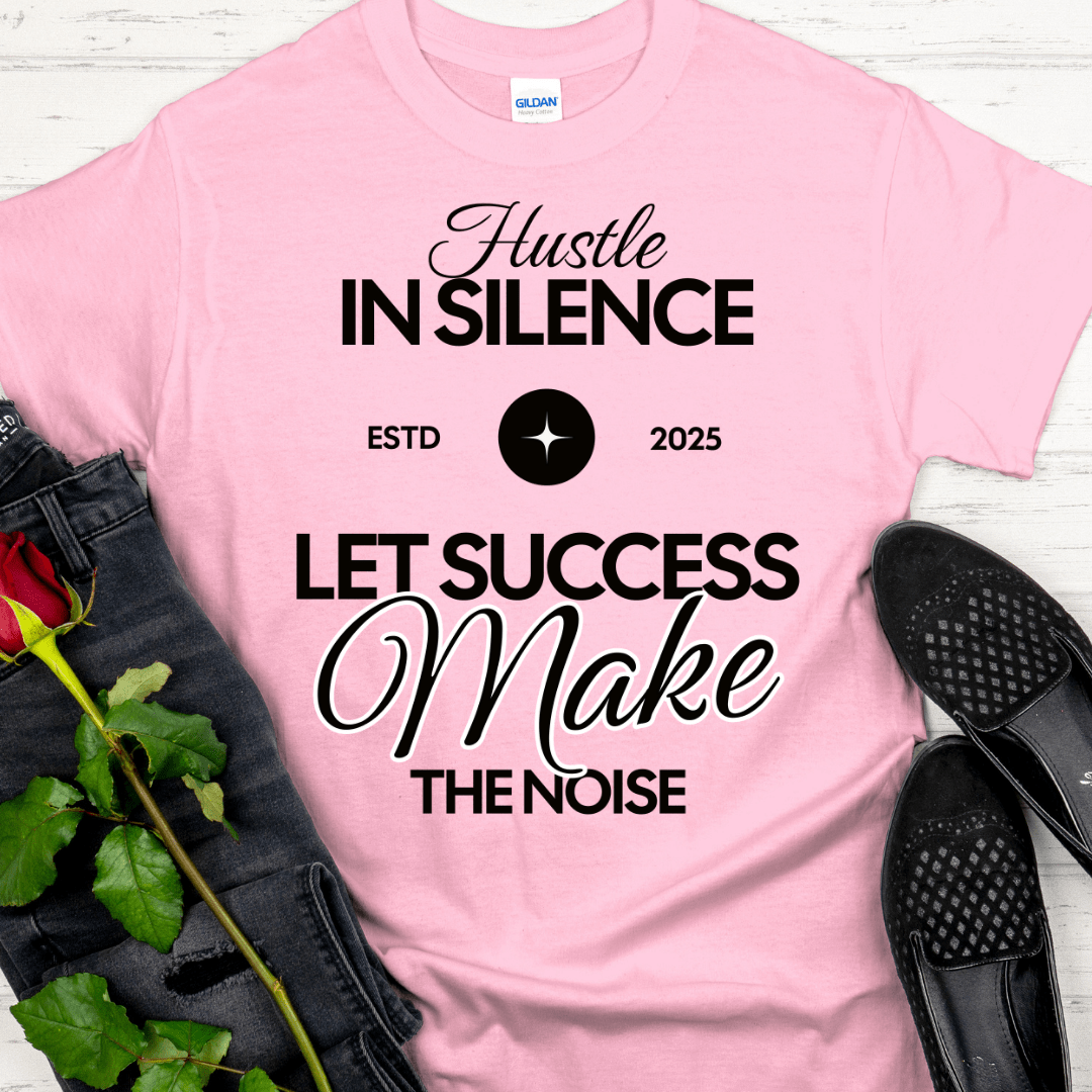 Recovery T-Shirt | Inspiring Sobriety | Hustle in Silence