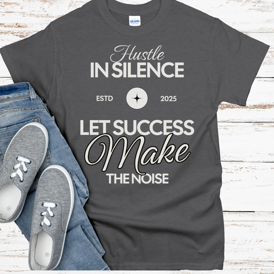 Recovery T-Shirt | Inspiring Sobriety | Hustle in Silence