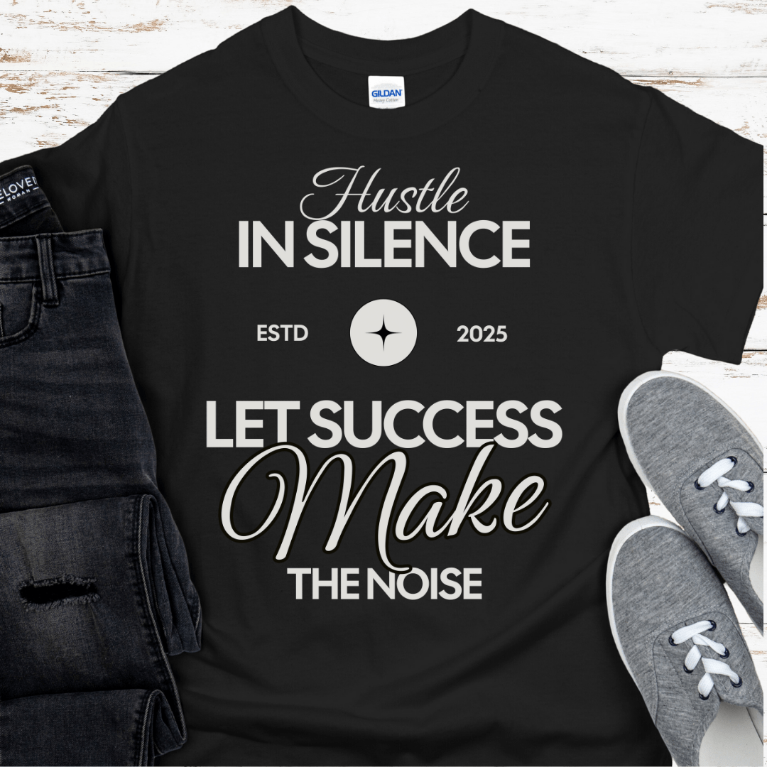 Recovery T-Shirt | Inspiring Sobriety | Hustle in Silence