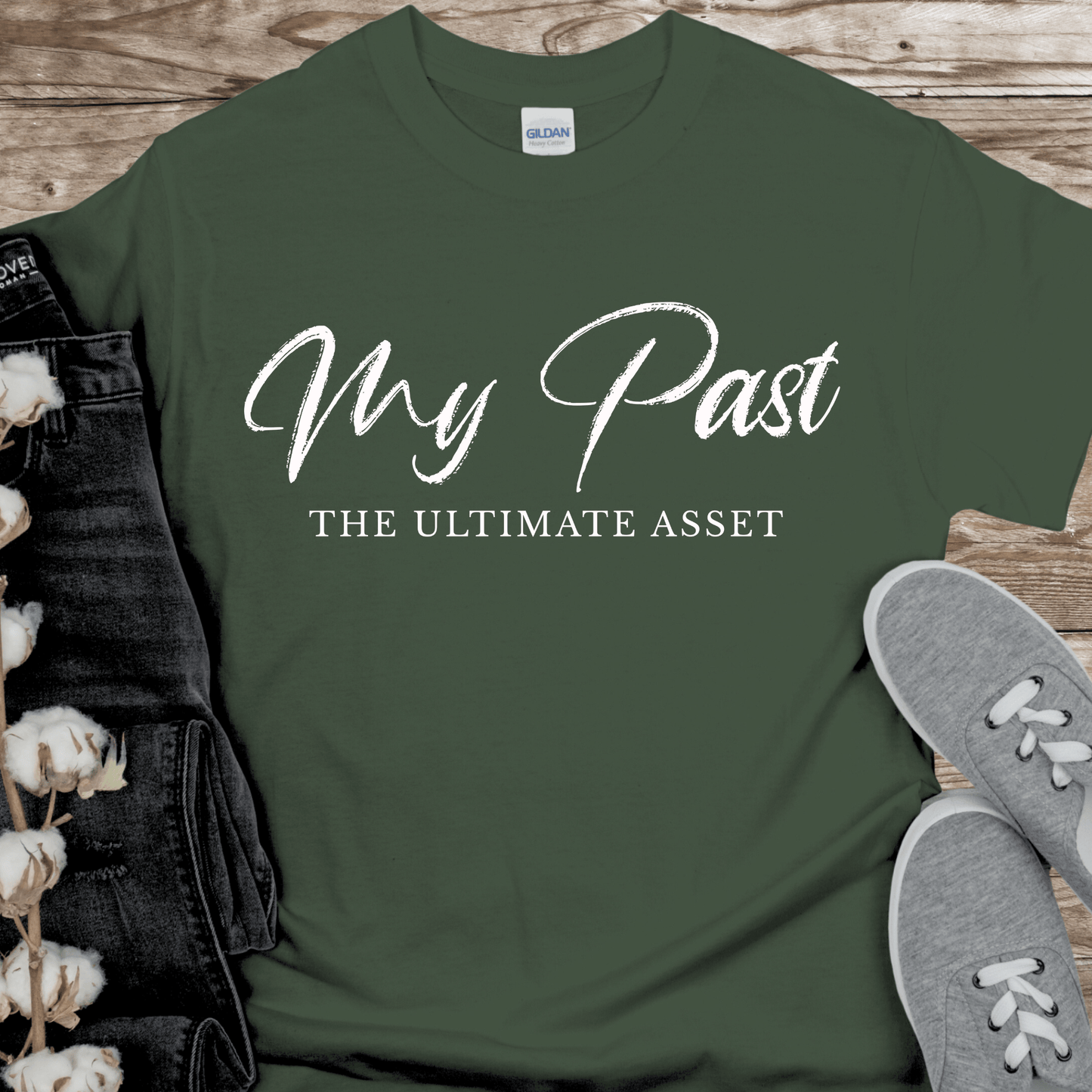 Recovery T-Shirt | Inspiring Sobriety |  My Past, The Ultimate Asset