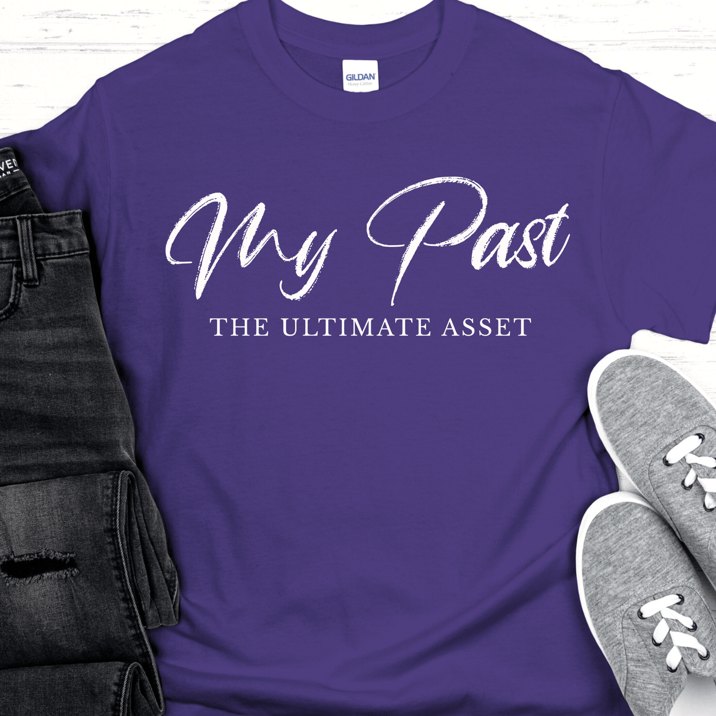 Recovery T-Shirt | Inspiring Sobriety |  My Past, The Ultimate Asset