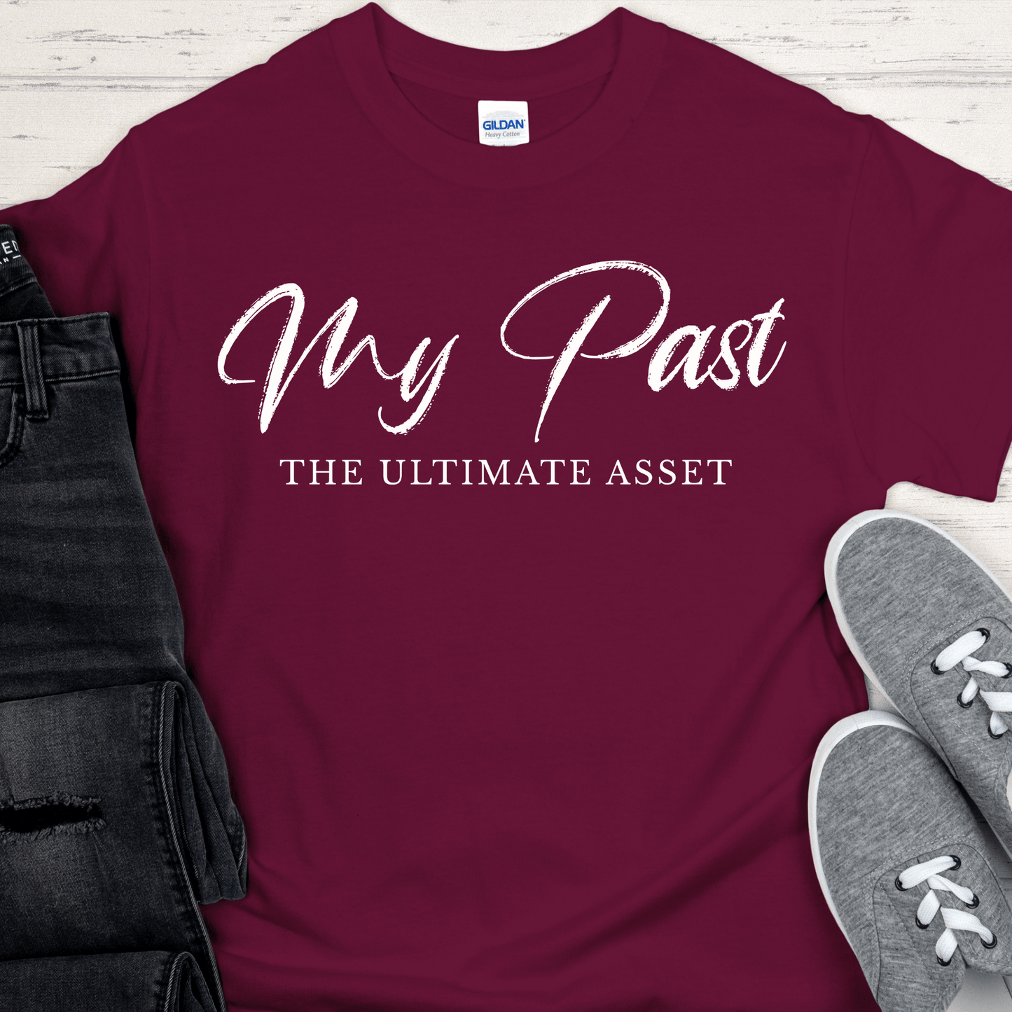 Recovery T-Shirt | Inspiring Sobriety |  My Past, The Ultimate Asset