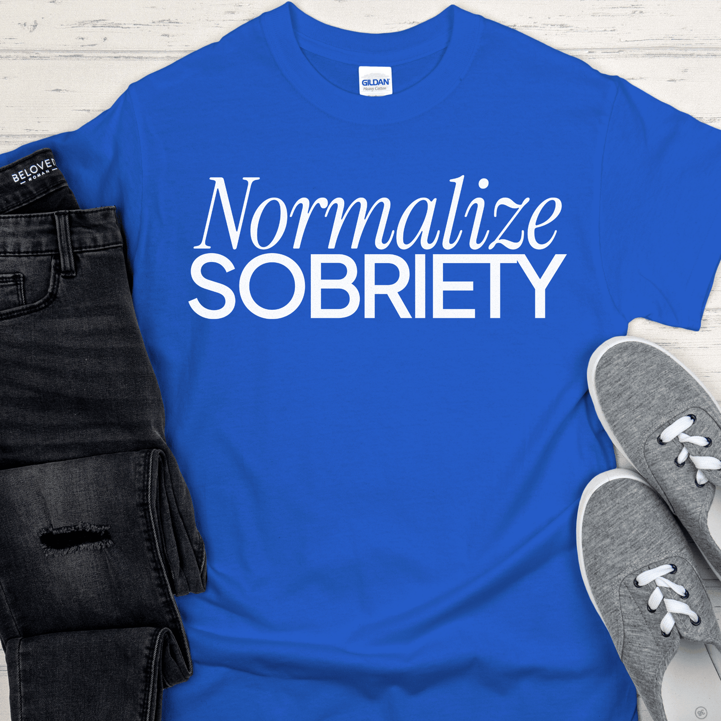 Recovery T-Shirt | Inspiring Sobriety | Normalize Sobriety