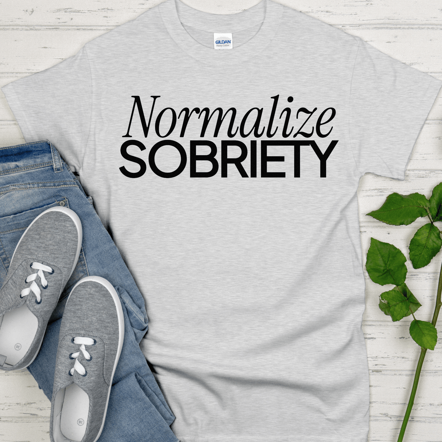 Recovery T-Shirt | Inspiring Sobriety | Normalize Sobriety