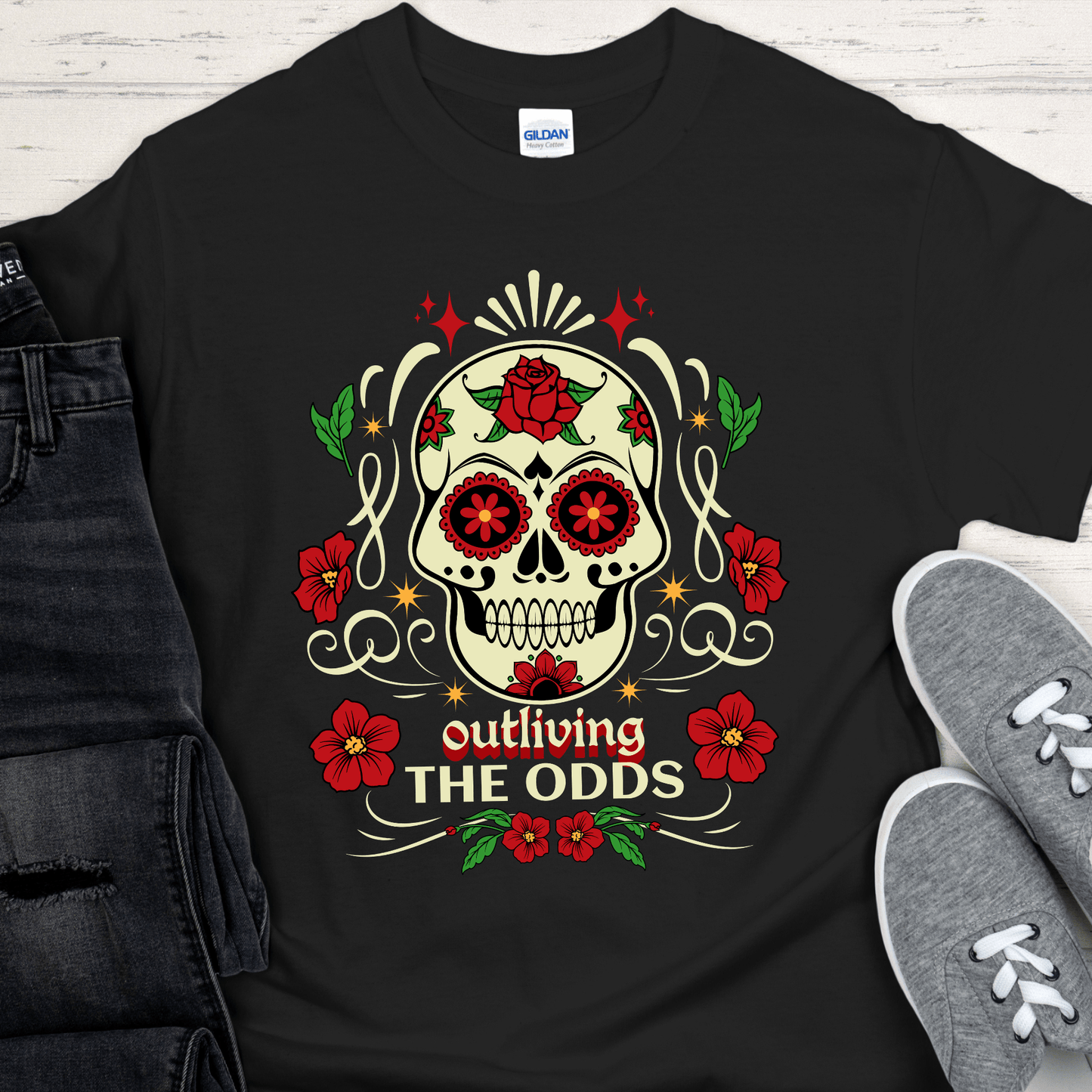 Recovery T-Shirt | Inspiring Sobriety |  Outliving The Odds