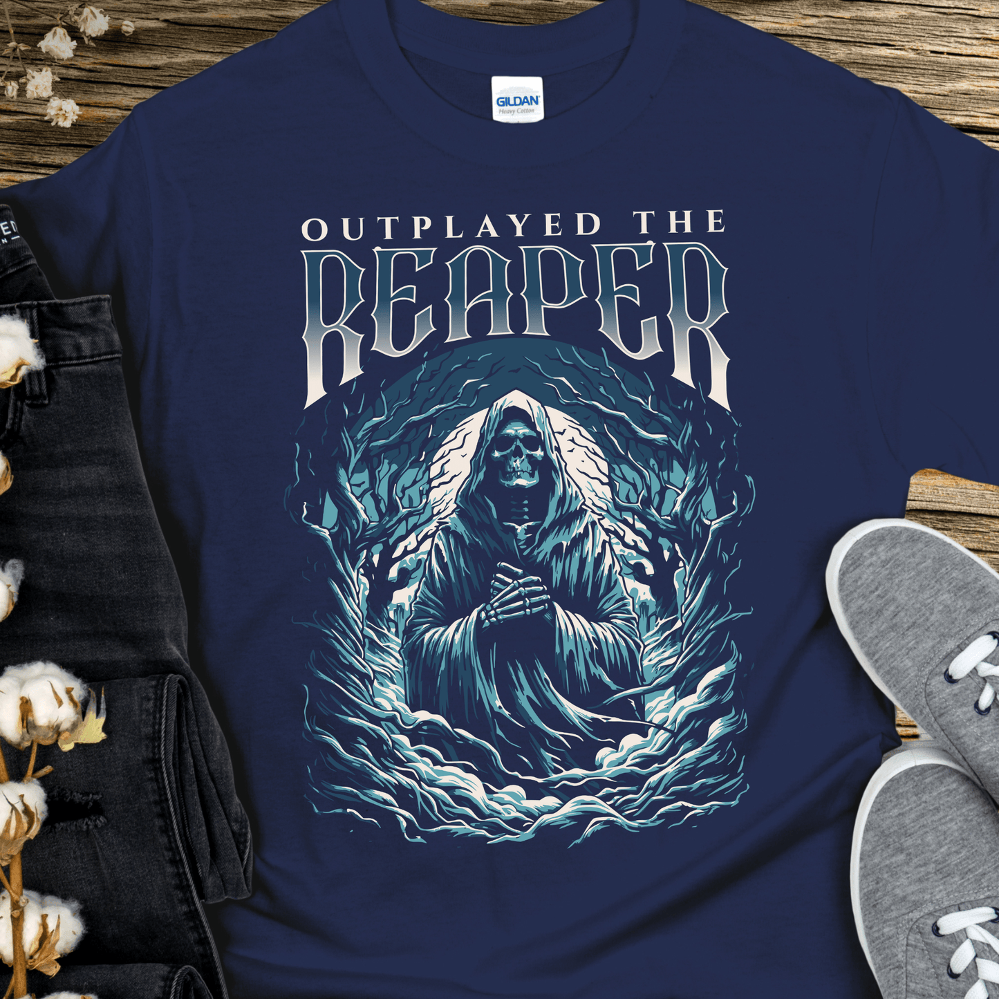 Recovery T-Shirt | Inspiring Sobriety |  Outplayed The Reaper