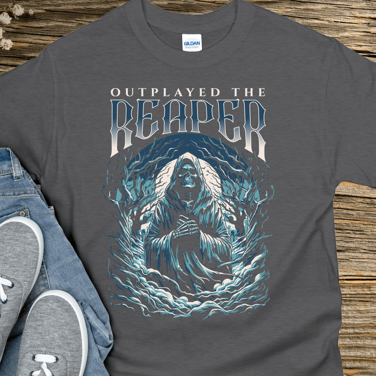 Recovery T-Shirt | Inspiring Sobriety |  Outplayed The Reaper