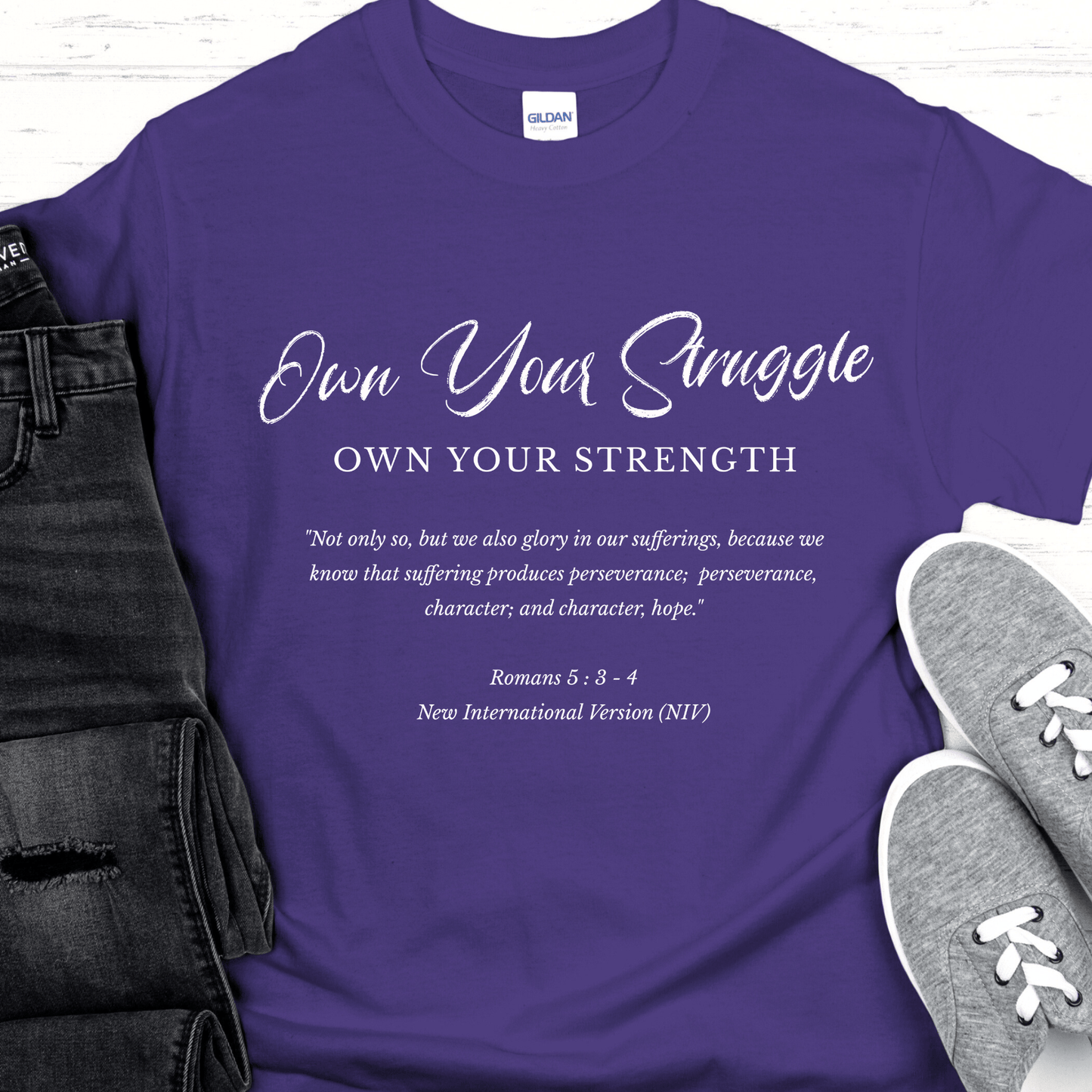 Recovery T-Shirt | Inspiring Sobriety |  Own Your Struggle