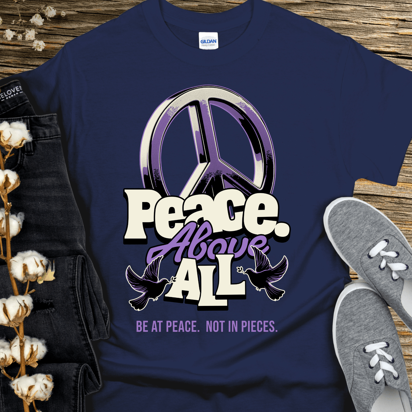 Recovery T-Shirt | Inspiring Sobriety |  Peace Above All