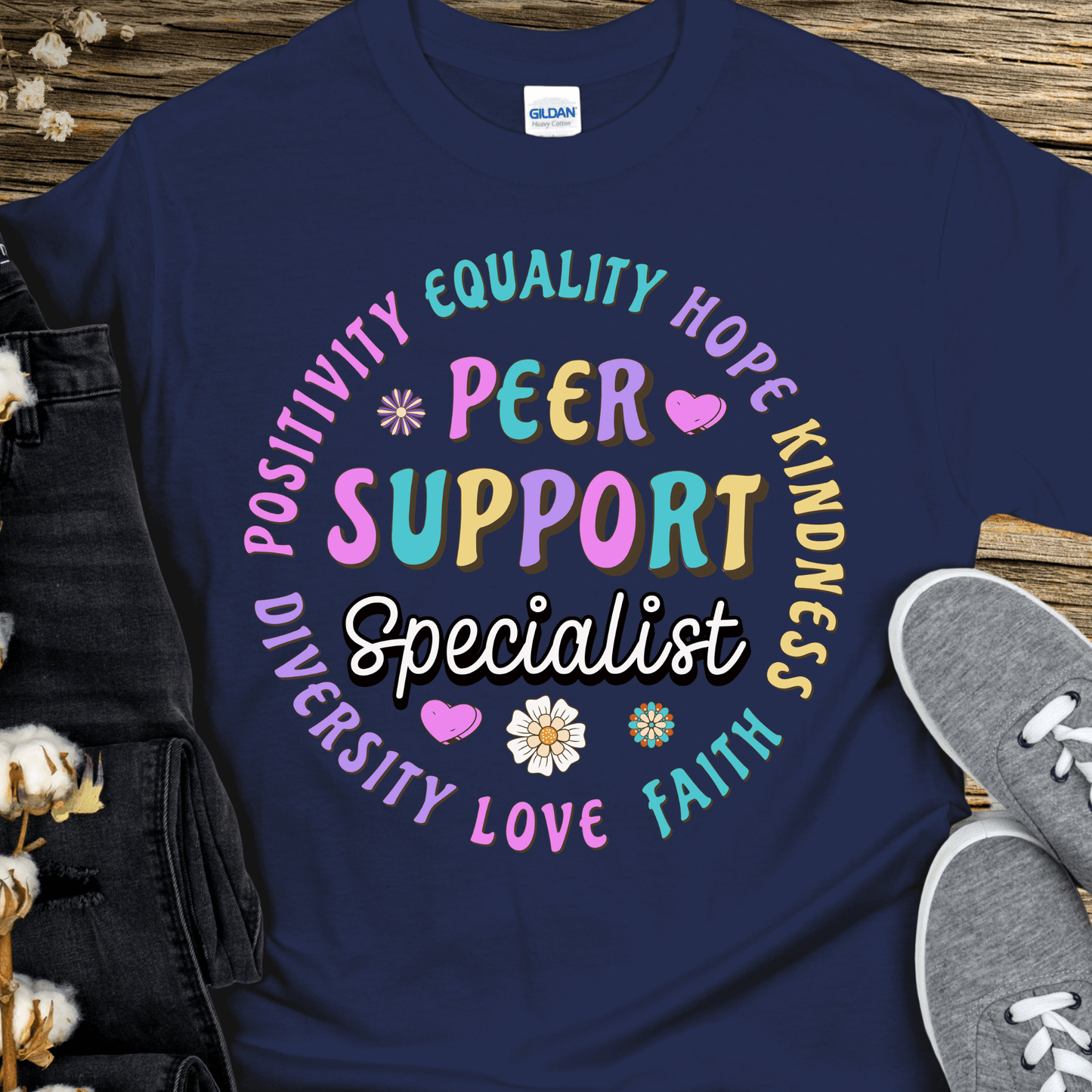 Recovery T-Shirt | Inspiring Sobriety |  Peer Support Specialist