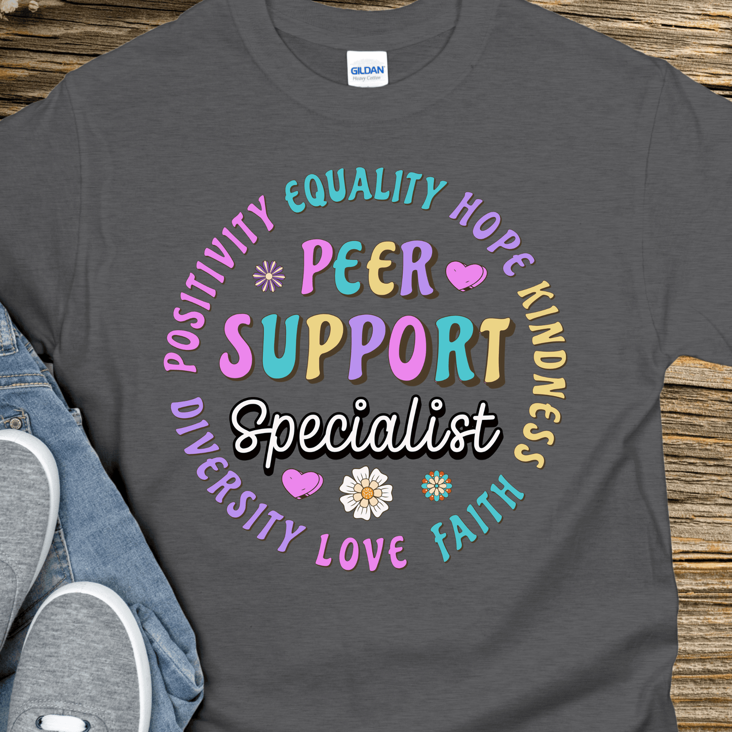 Recovery T-Shirt | Inspiring Sobriety |  Peer Support Specialist
