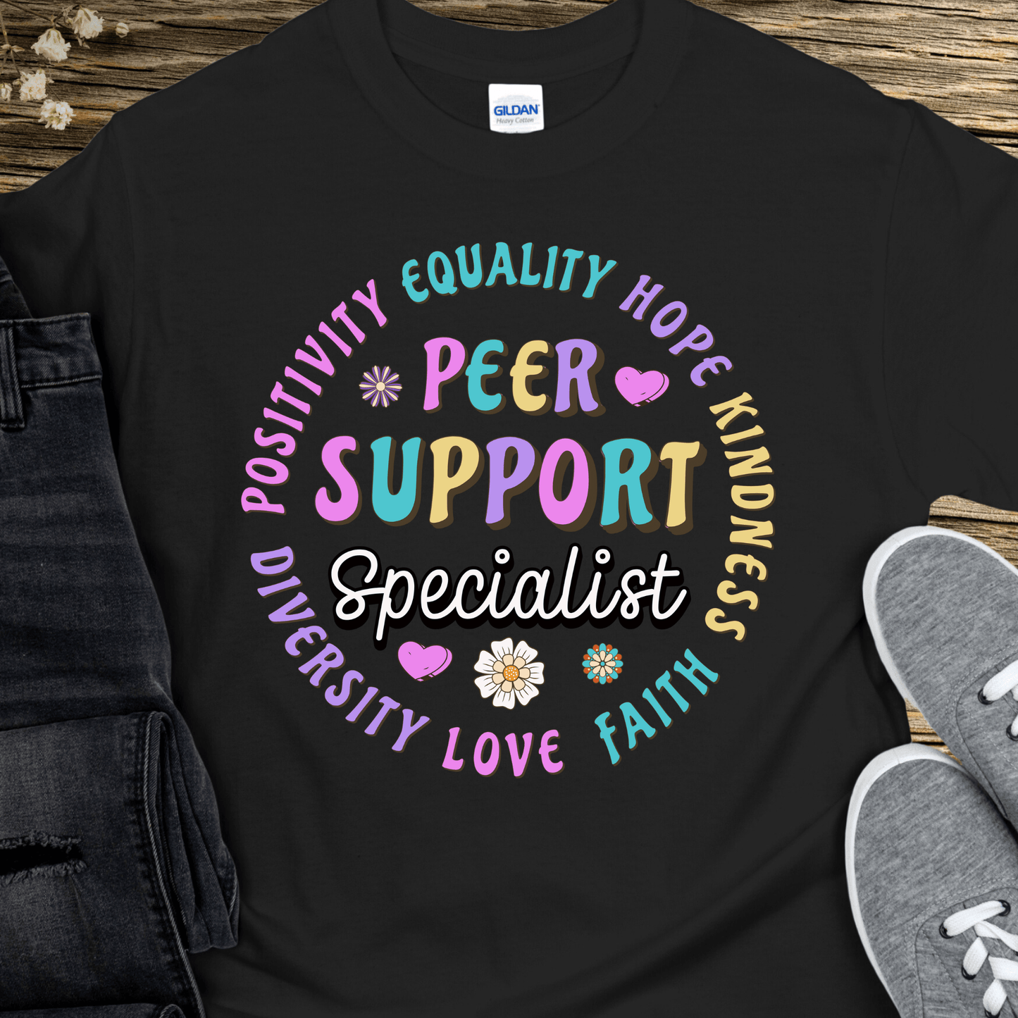 Recovery T-Shirt | Inspiring Sobriety |  Peer Support Specialist