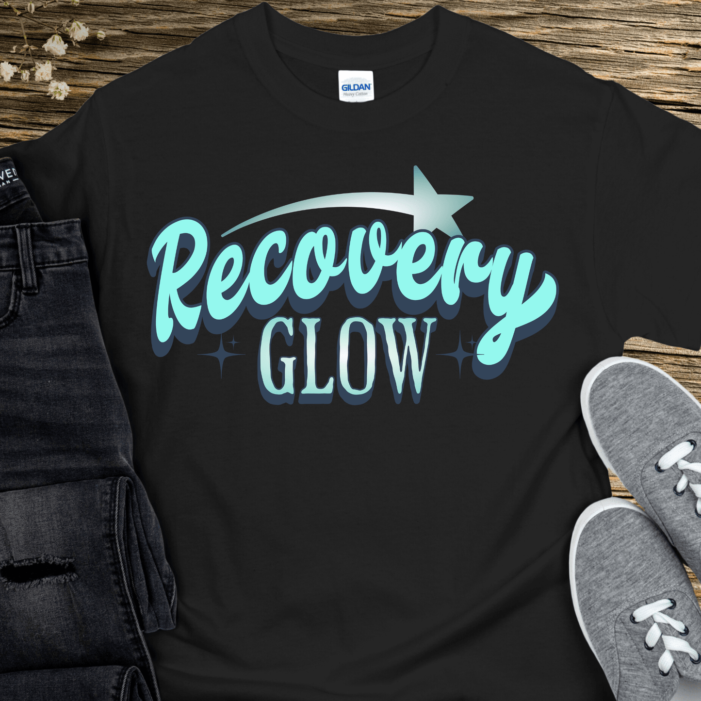 Recovery T-Shirt | Inspiring Sobriety | Recovery Glow