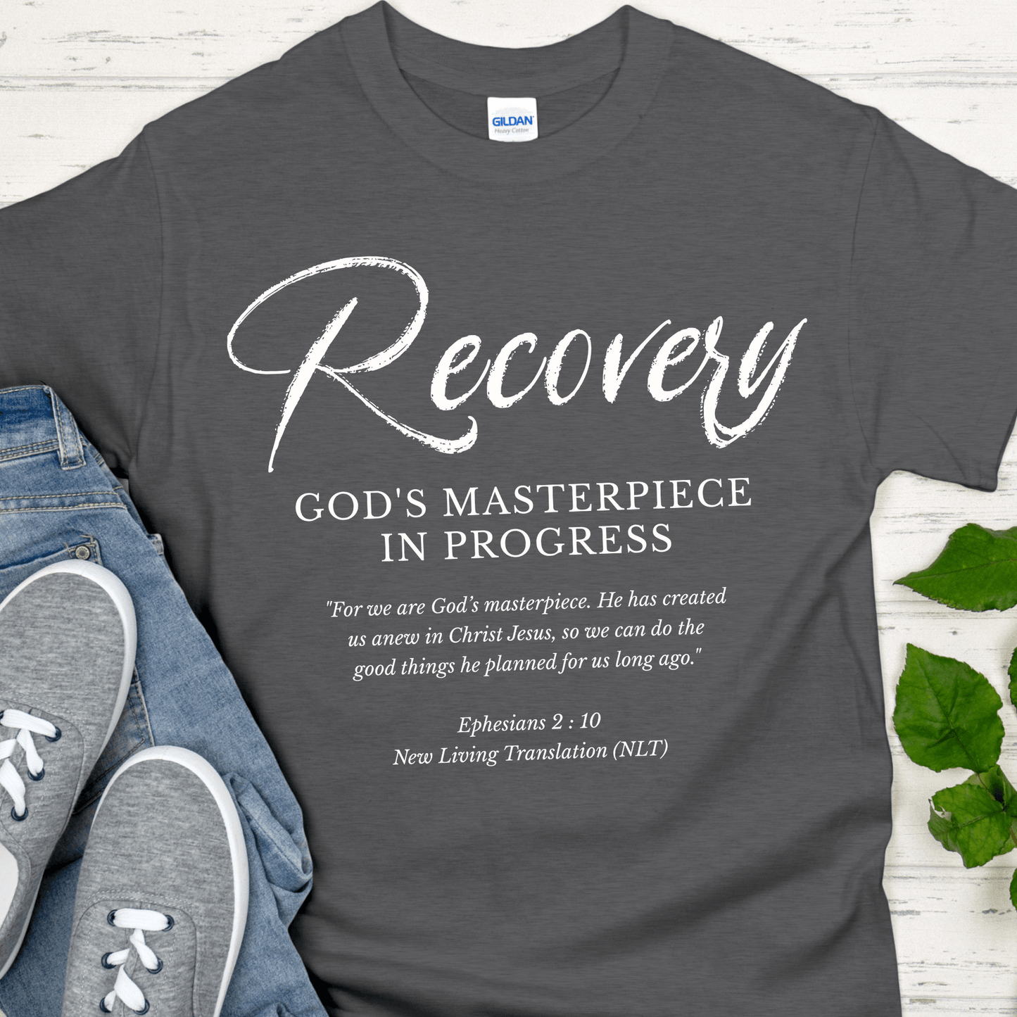 Recovery T-Shirt | Inspiring Sobriety |  Recovery, God's Masterpiece