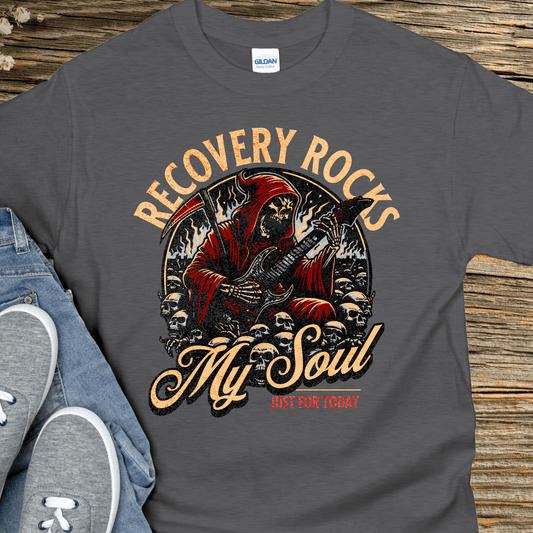 Recovery T-Shirt | Inspiring Sobriety |  Recovery Rocks My Soul