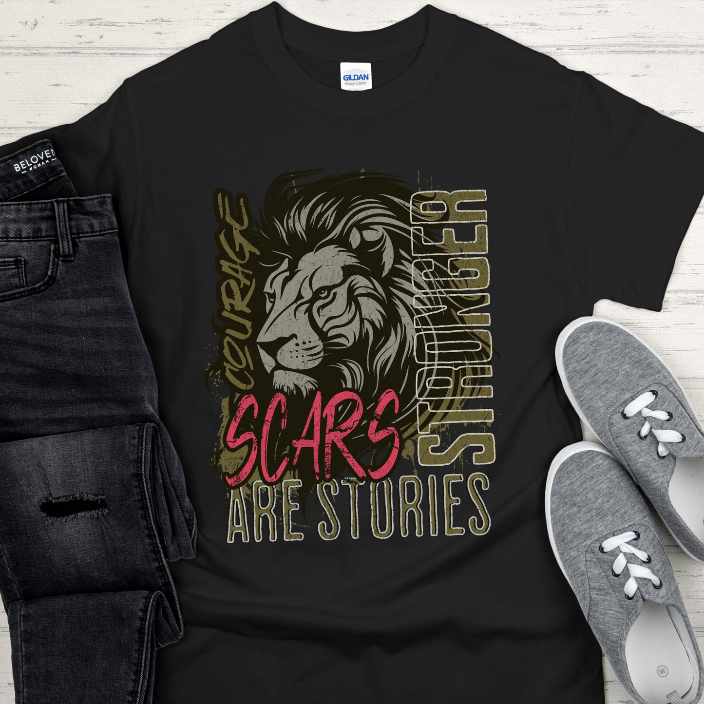 Recovery T-Shirt | Inspiring Sobriety |  Scars Are Stories