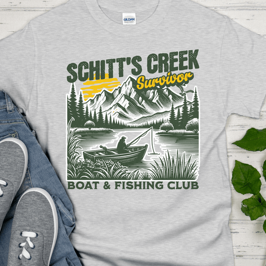 Recovery T-Shirt | Inspiring Sobriety |  Schitt's Creek Survivor