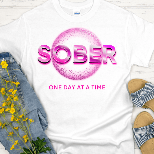 Recovery T-Shirt | Inspiring Sobriety |  SOBER Bling