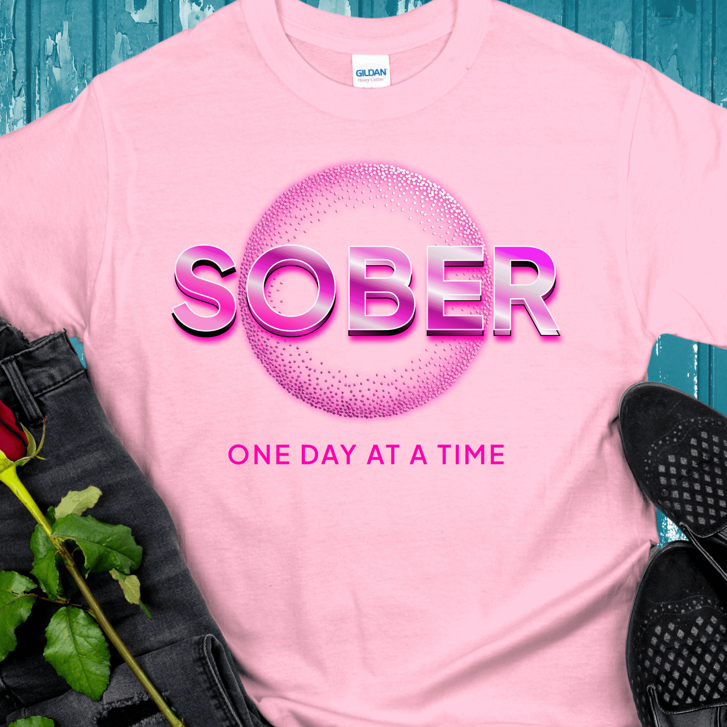 Recovery T-Shirt | Inspiring Sobriety |  SOBER Bling