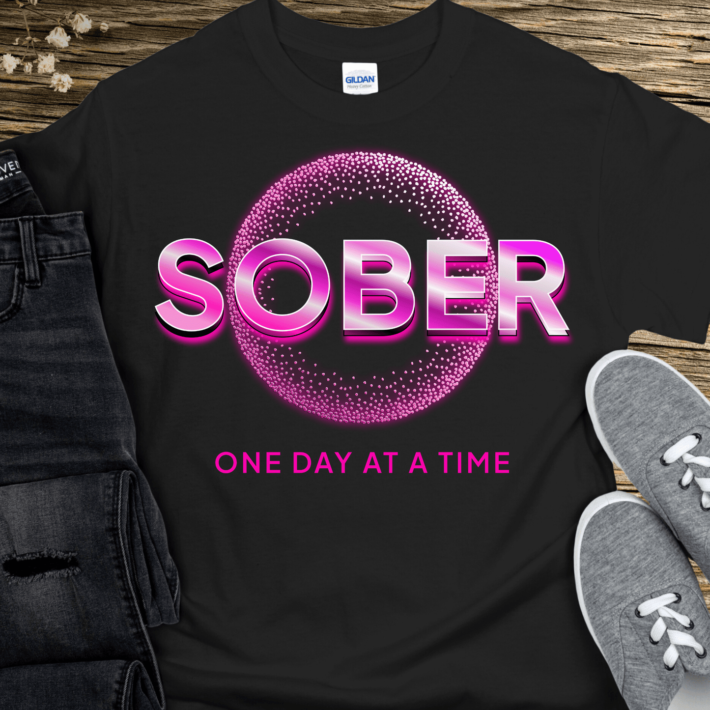 Recovery T-Shirt | Inspiring Sobriety |  SOBER Bling