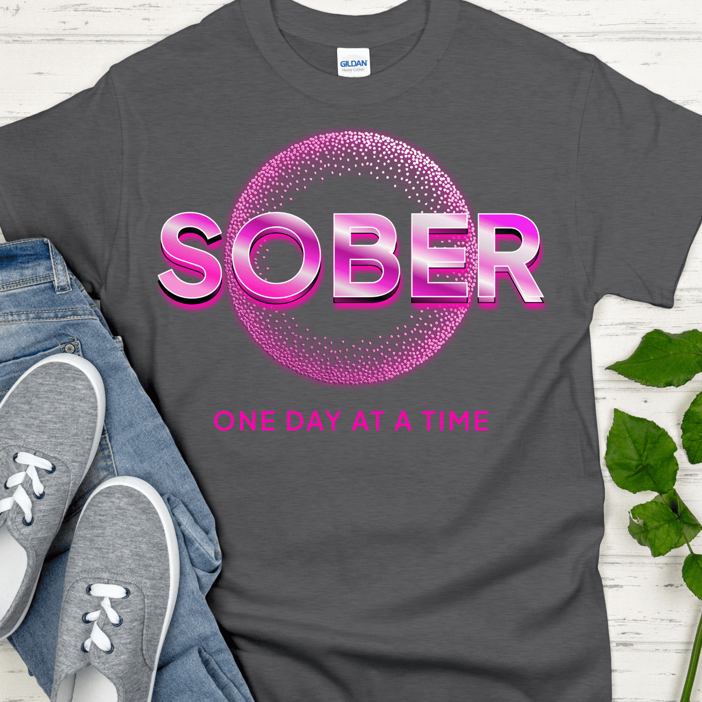 Recovery T-Shirt | Inspiring Sobriety |  SOBER Bling