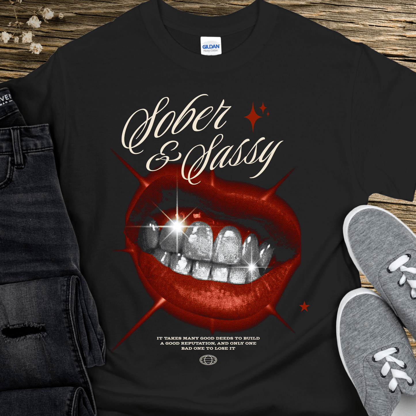 Recovery T-Shirt | Inspiring Sobriety |  Sober & Sassy