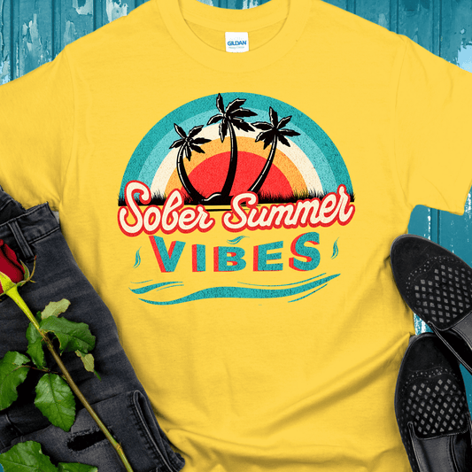 Recovery T-Shirt | Inspiring Sobriety |  Sober Summer Vibes