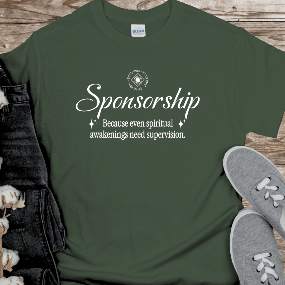 Recovery T-Shirt | Inspiring Sobriety |  Sponsorship