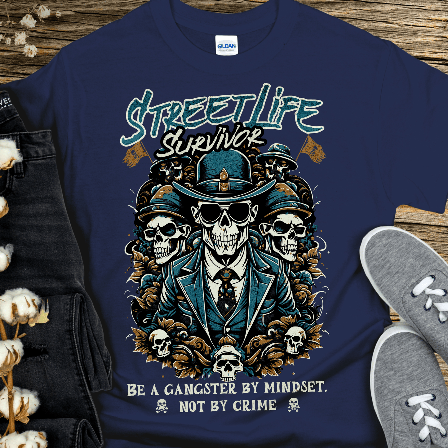 Recovery T-Shirt | Inspiring Sobriety |  Street Life Survivor